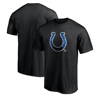 Men's Indianapolis Colts  Fanatics Black Midnight Mascot T-Shirt