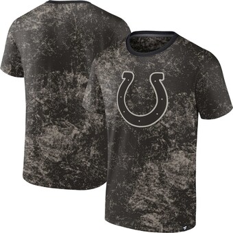 Men's Indianapolis Colts Fanatics Black Shadow T-Shirt