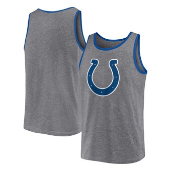 Men's Indianapolis Colts  Fanatics Heather Gray Primary Tank Top