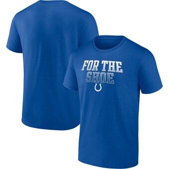 Men's Indianapolis Colts Fanatics Royal Heavy Hitter T-Shirt