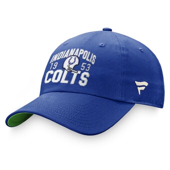 Men's Indianapolis Colts Fanatics Royal True Retro Classic Adjustable Hat