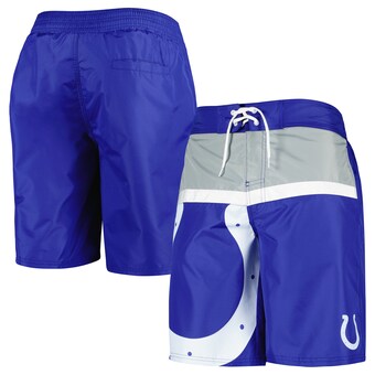 Men's Indianapolis Colts G-III Sports by Carl Banks Royal Sea Wind Swim Trunks