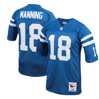 Men's Indianapolis Colts 1998 Peyton Manning Mitchell & Ness Royal Authentic Throwback Retired Player Jersey