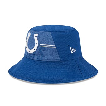 Men's Indianapolis Colts  New Era Royal 2023 NFL Training Camp Stretch Bucket Hat