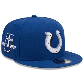 Men's Indianapolis Colts  New Era Royal 2024 NFL Draft 9FIFTY Snapback Hat