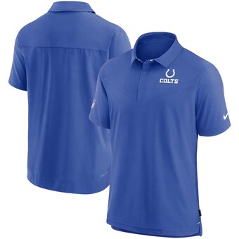 Men's Indianapolis Colts Nike Royal Sideline Lockup Performance Polo