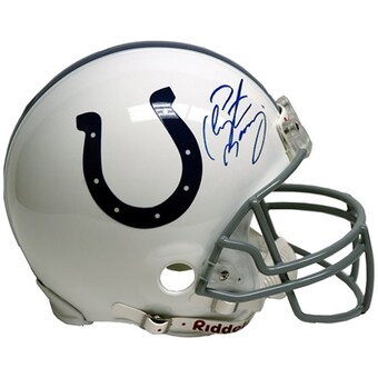 Autographed Indianapolis Colts Peyton Manning Fanatics Authentic Authentic Proline Helmet