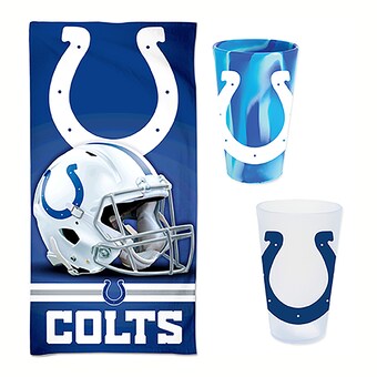 Indianapolis Colts WinCraft Beach Day Accessories Pack