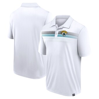 Men's Jacksonville Jaguars White Fanatics Victory For Us Interlock Polo