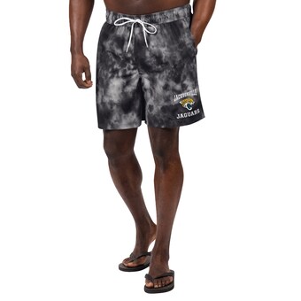 Men's Jacksonville Jaguars G-III Sports by Carl Banks  Black Change Up Volley Swim Trunks