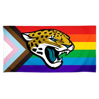 Jacksonville Jaguars WinCraft 30'' x 60'' Pride Spectra Beach Towel