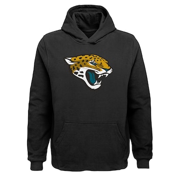 Youth Jacksonville Jaguars Black Team Logo Pullover Hoodie