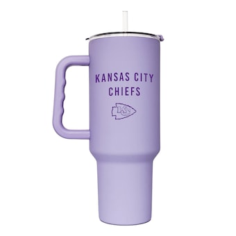 Kansas City Chiefs 40oz. Lavender Soft Touch Tumbler