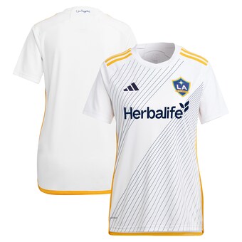 Women's LA Galaxy  adidas White 2024 Angeleno Kit Replica Jersey