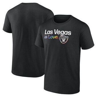 Men's Las Vegas Raiders Fanatics Black City Pride Team T-Shirt