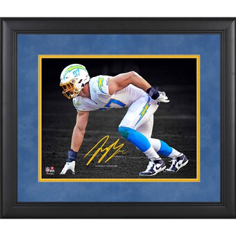 Los Angeles Chargers Joey Bosa Fanatics Authentic Framed 11" x 14" Spotlight Photograph - Facsimile Signature