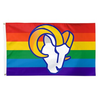 Los Angeles Rams WinCraft 3' x 5' Pride 1-Sided Deluxe Flag