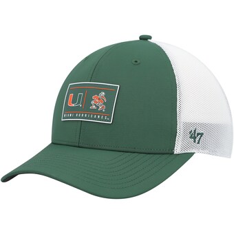 Men's '47 Green Miami Hurricanes Bonita Brrr Hitch Adjustable Hat