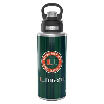 Tervis Miami Hurricanes 32oz. All In Wide Mouth Water Bottle