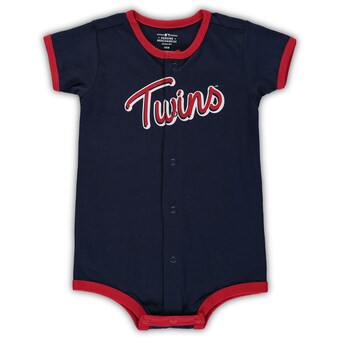 Infant Navy Minnesota Twins Power Hitter Romper