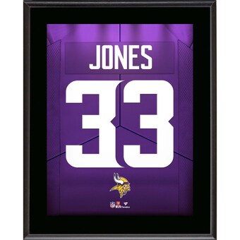 Aaron Jones Minnesota Vikings Fanatics Authentic 10.5" x 13" Jersey Number Sublimated Player Plaque