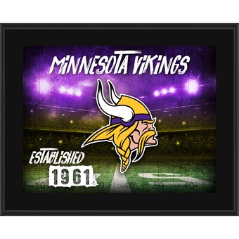 Minnesota Vikings Fanatics Authentic 10.5" x 13" Sublimated Horizontal Team Logo Plaque