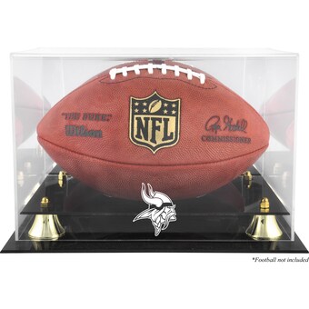 Minnesota Vikings Fanatics Authentic (2013-Present) Golden Classic Football Display Case with Mirror Back