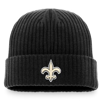  Men's New Orleans Saints Fanatics Black Cuffed Knit Hat