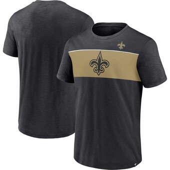 Men's New Orleans Saints Fanatics Black Ultra T-Shirt