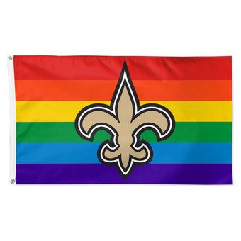 New Orleans Saints WinCraft 3' x 5' Pride 1-Sided Deluxe Flag