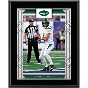 Aaron Rodgers New York Jets Fanatics Authentic 10.5" x 13" Player Sublimated Plaque