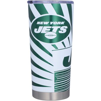 New York Jets 20oz. Stainless Steel Mascot Tumbler