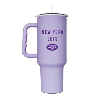 New York Jets 40oz. Lavender Soft Touch Tumbler