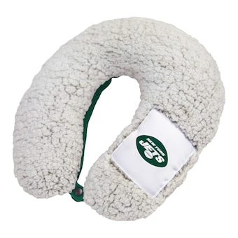 New York Jets Frosty Sherpa Neck Pillow