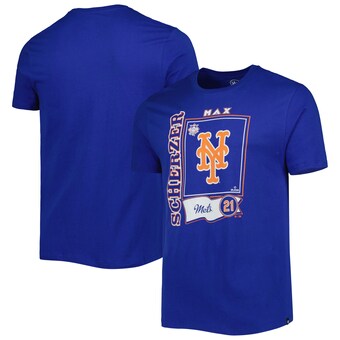 Men's New York Mets Max Scherzer '47 Royal Super Rival Player T-Shirt