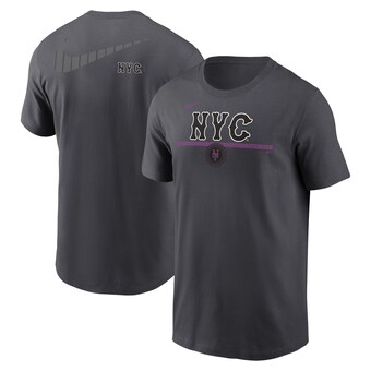 New York Mets Nike 2 Hit Speed City Connect Tee - Mens