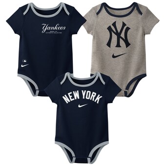 New York Yankees Nike 3 piece creeper Set - Navy - Newborn