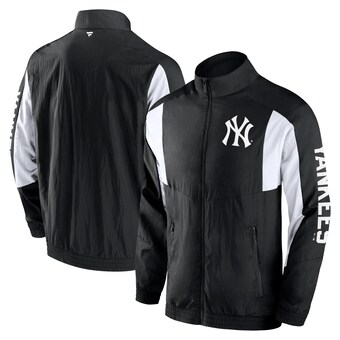 New York Yankees Woven Track Jacket - Mens