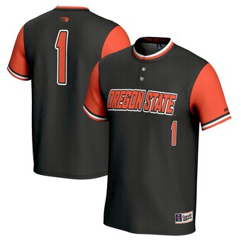 Unisex GameDay Greats #1 Black Oregon State Beavers Softball Fashion Jersey