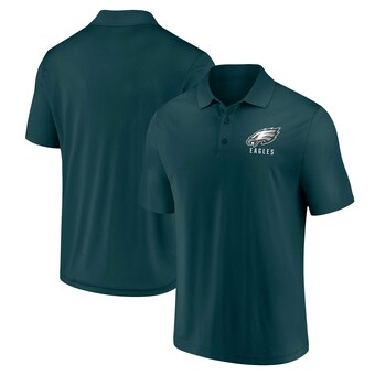 Men's Philadelphia Eagles Fanatics Midnight Green Component Polo