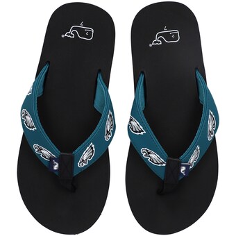 Philadelphia Eagles Vineyard Vines Flip Flops