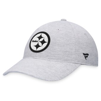 Men's Pittsburgh Steelers Fanatics Heather Gray Adjustable Hat