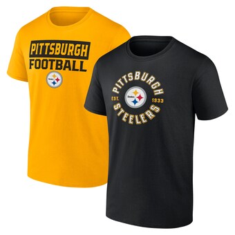 Men's Pittsburgh Steelers Fanatics Serve T-Shirt Combo Pack