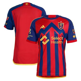 Men's Real Salt Lake  adidas Red 2024 Peak Utah Authentic Jersey