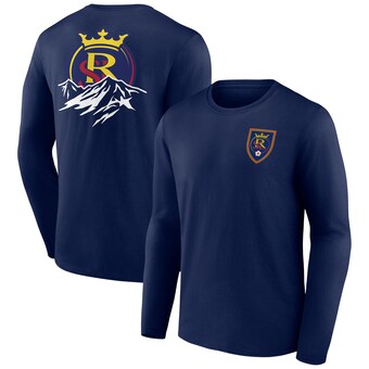 Men's Real Salt Lake Navy Team Hometown Collection Long Sleeve T-Shirt