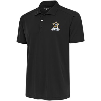 Men's Salt Lake City Stars  Antigua Charcoal Big & Tall Tribute Polo