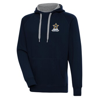 Men's Salt Lake City Stars  Antigua Navy Victory Pullover Hoodie