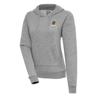 Women's Salt Lake City Stars Antigua Heather Gray Victory Pullover Hoodie