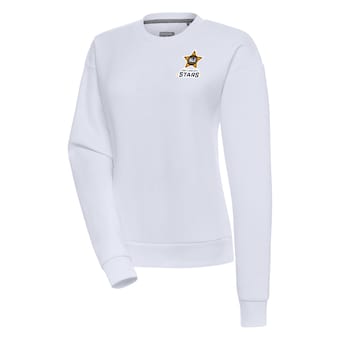 Women's Salt Lake City Stars Antigua White Victory Pullover Sweatshirt