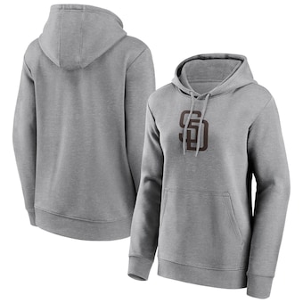 San Diego Padres Primary Logo Graphic Hoodie - Womens